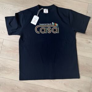 Casa Blanca Logo T-Shirt Navy Blue NWT Size Medium
